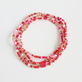 Strawberry Miyuki Bracelet