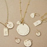 Initial Tag Necklace 1.2