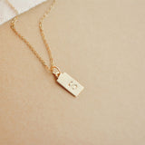 Initial Tag Necklace