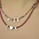 Personalized Gemstone Necklace