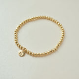 Gold Filled Bracelet with Disc