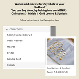 Gold Initial Necklace