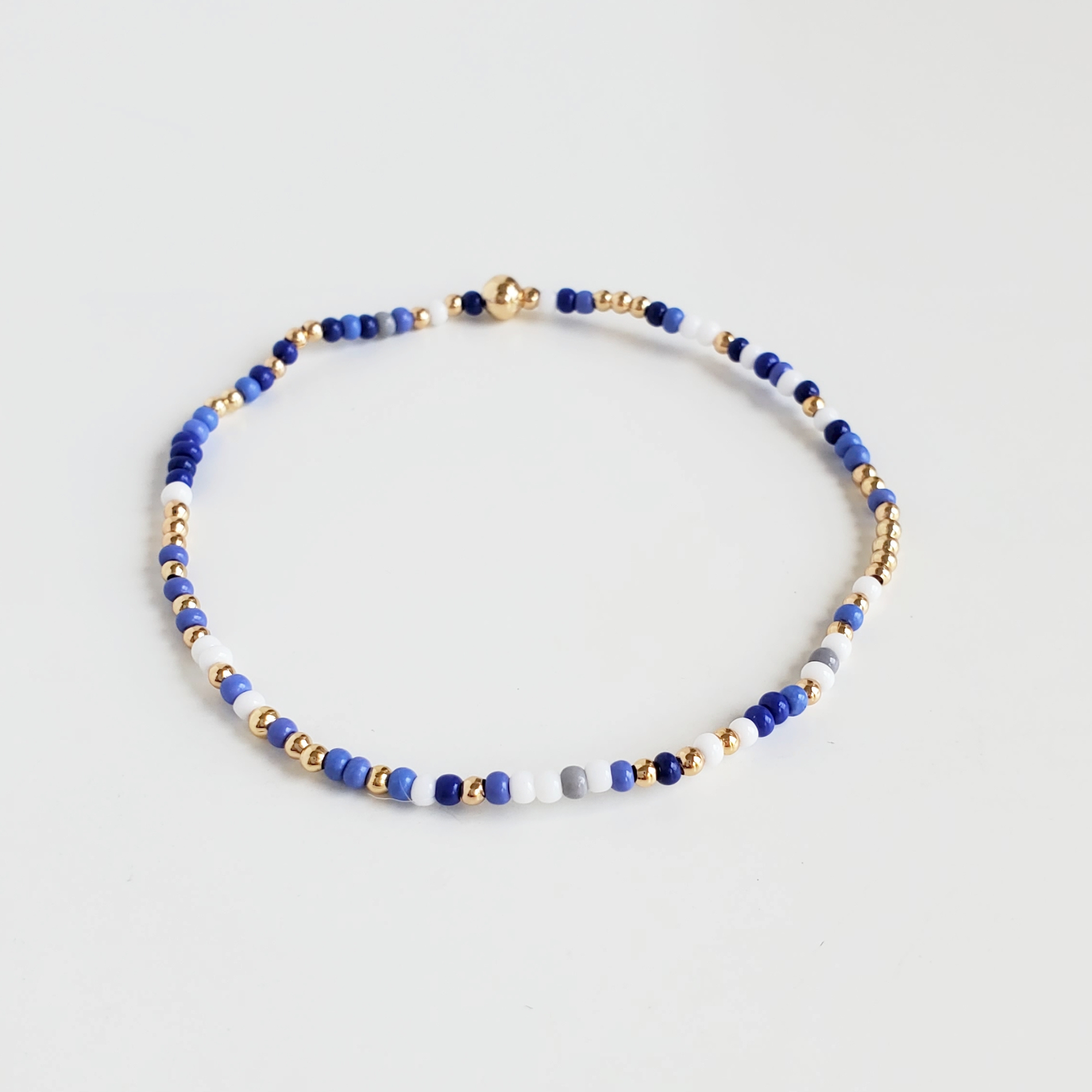 Blue Shades Miyuki Bracelet