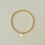 Gold Filled Bracelet with Heart Charm