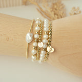 Gold Filled Bracelet with Heart Charm