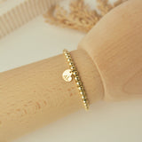 Gold Filled Bracelet with Heart Charm