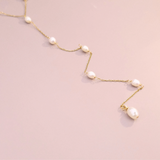 Adele Lariat  Necklace