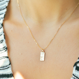 Born in Pendant Necklace