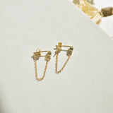 Cz Chain Earrings