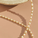 Dainty Classy Pearl Necklace