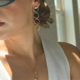 Halo Long Earrings