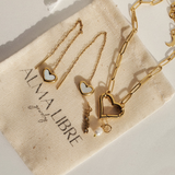 Heart Chain Earrings