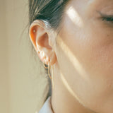 Hooked Hoop Earrings
