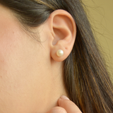 Pearl Stud Earrings
