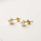 Pearl Stud Earrings