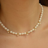 Pearl & Stars Necklace