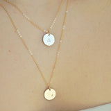 Personalized Disc Necklace 1/2"