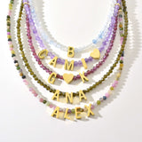 Personalized Gemstone Necklace