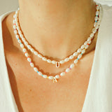 Letter & Rainbow Necklace