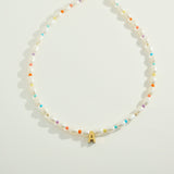 Letter & Rainbow Necklace