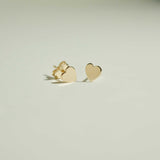 Tiny Heart Studs