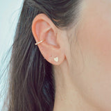 Tiny Heart Studs