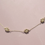 Gold Daisy Necklace