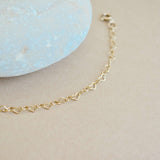Heart Chain Bracelet