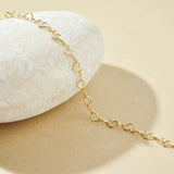 Heart Chain Bracelet