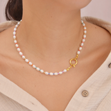 fun pearl beaded necklace