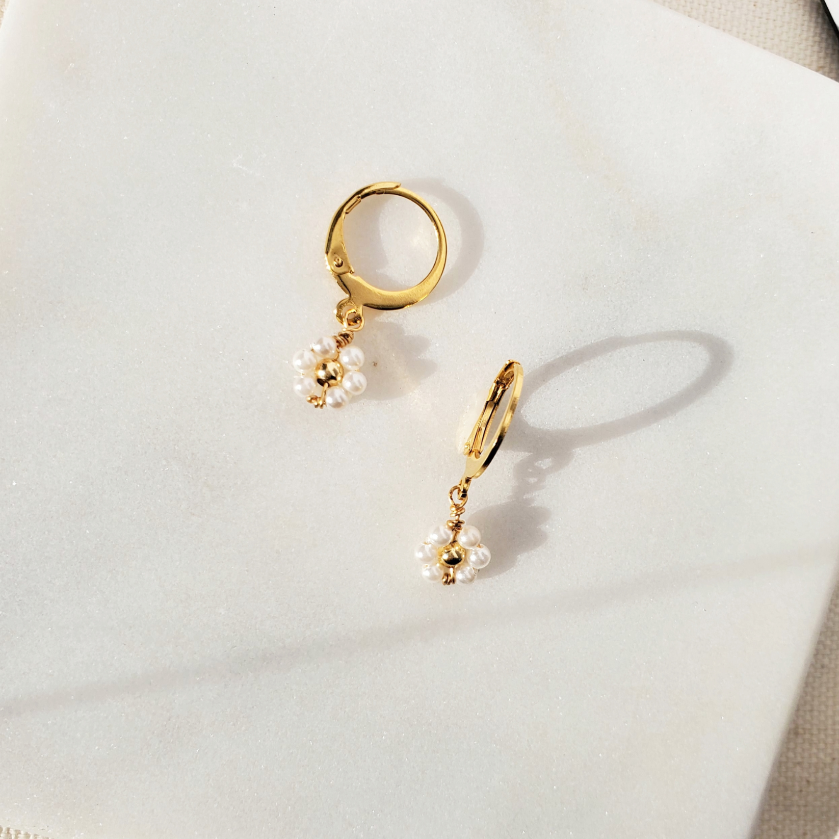 daisy earrings