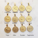 Zodiac Pendant Necklace