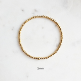 Gold Beads Bracelet Set I