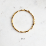 Gold Bead Bracelet