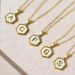 letter necklace