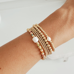 Gold Bracelet Stack