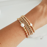 Gold Bracelet Stack