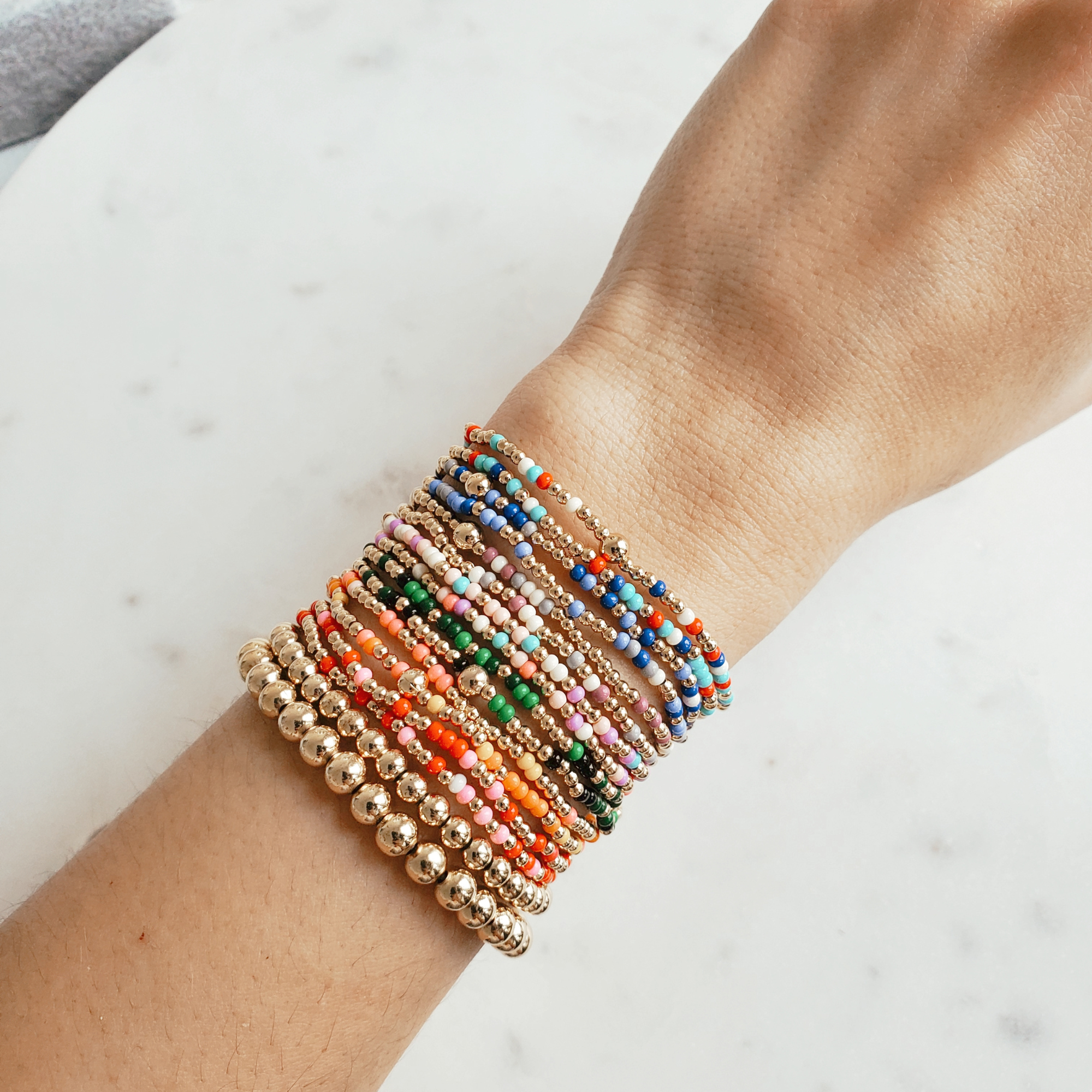 Colorful Beaded Bracelet