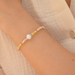 Gold Bead Bracelet