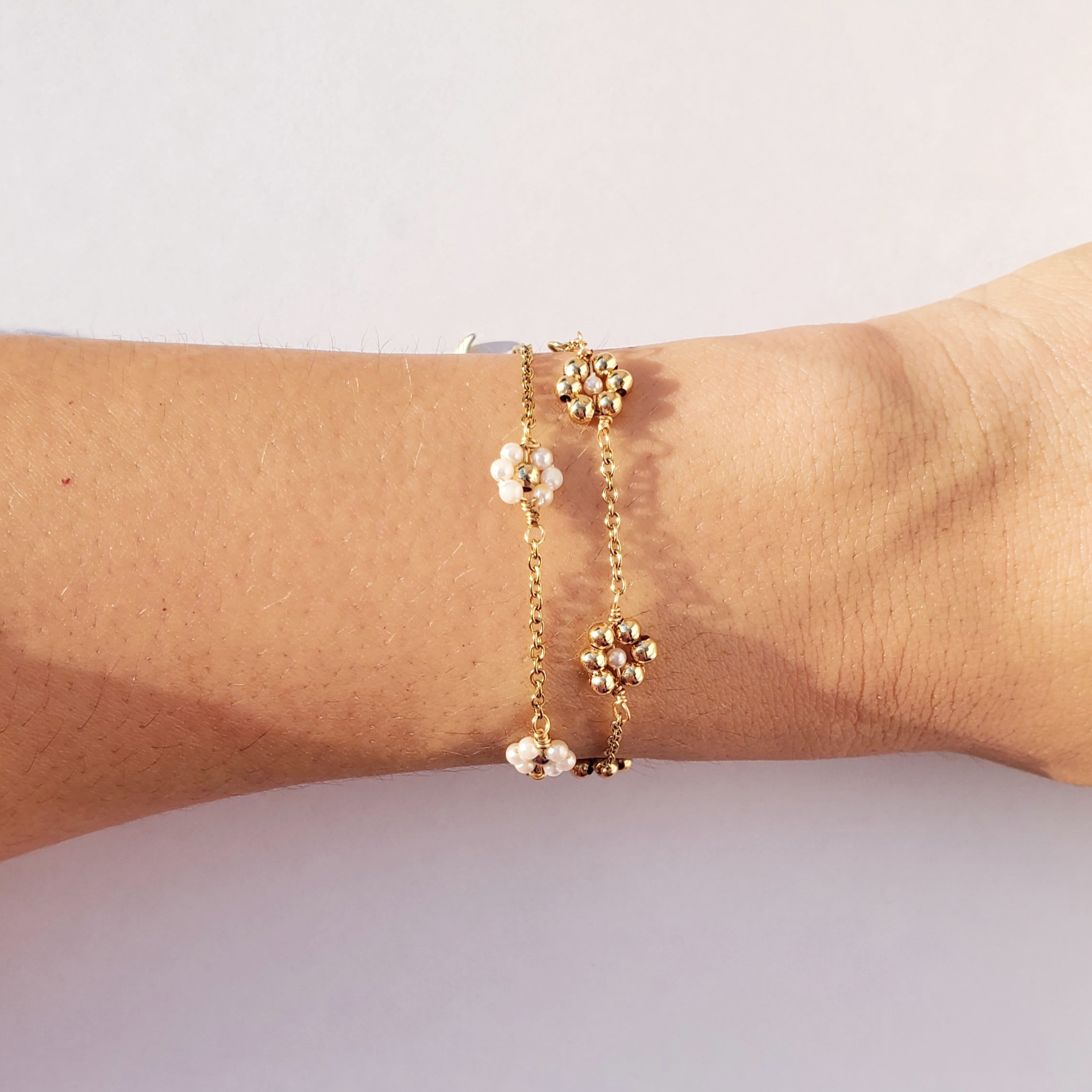 flower bracelets