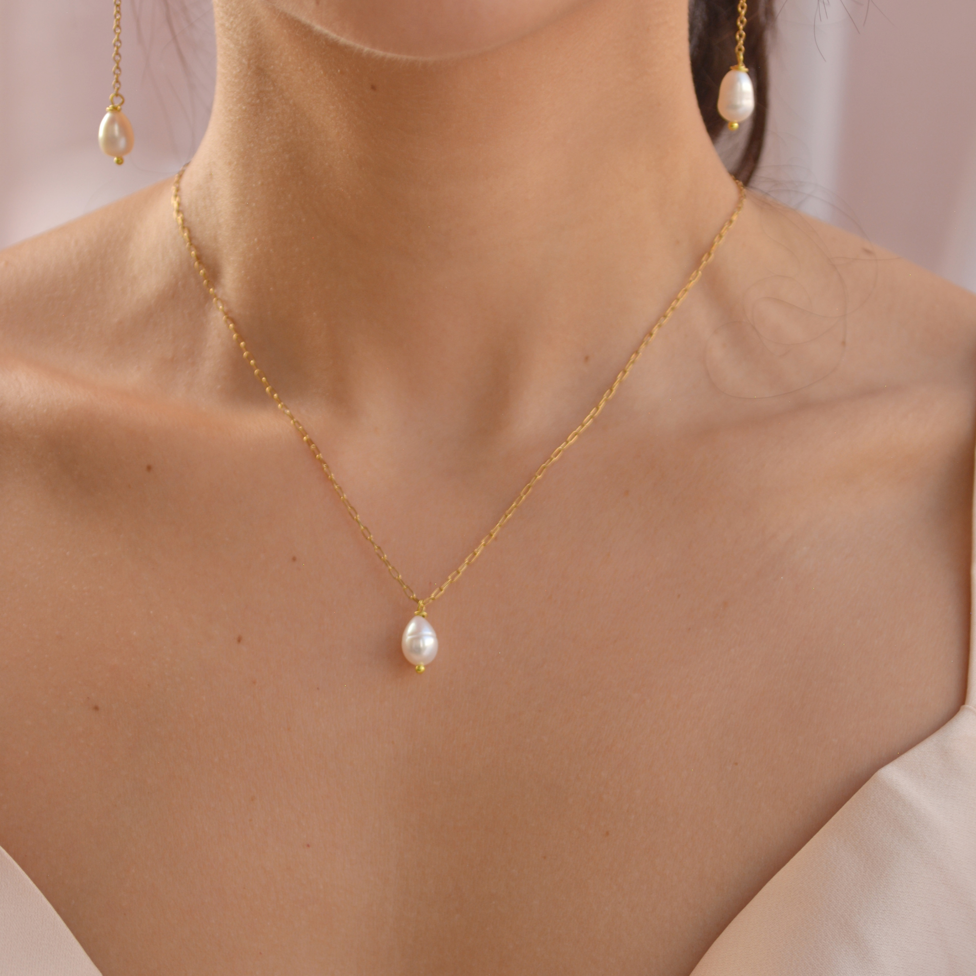 Baroque Pearl Necklace