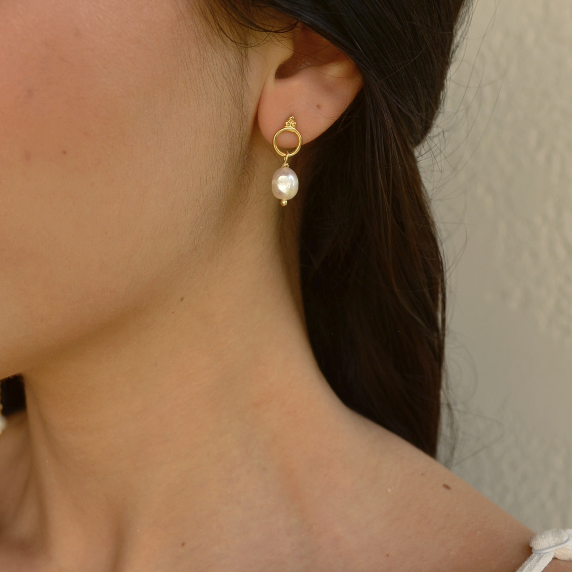 Pearl Drop Earrings