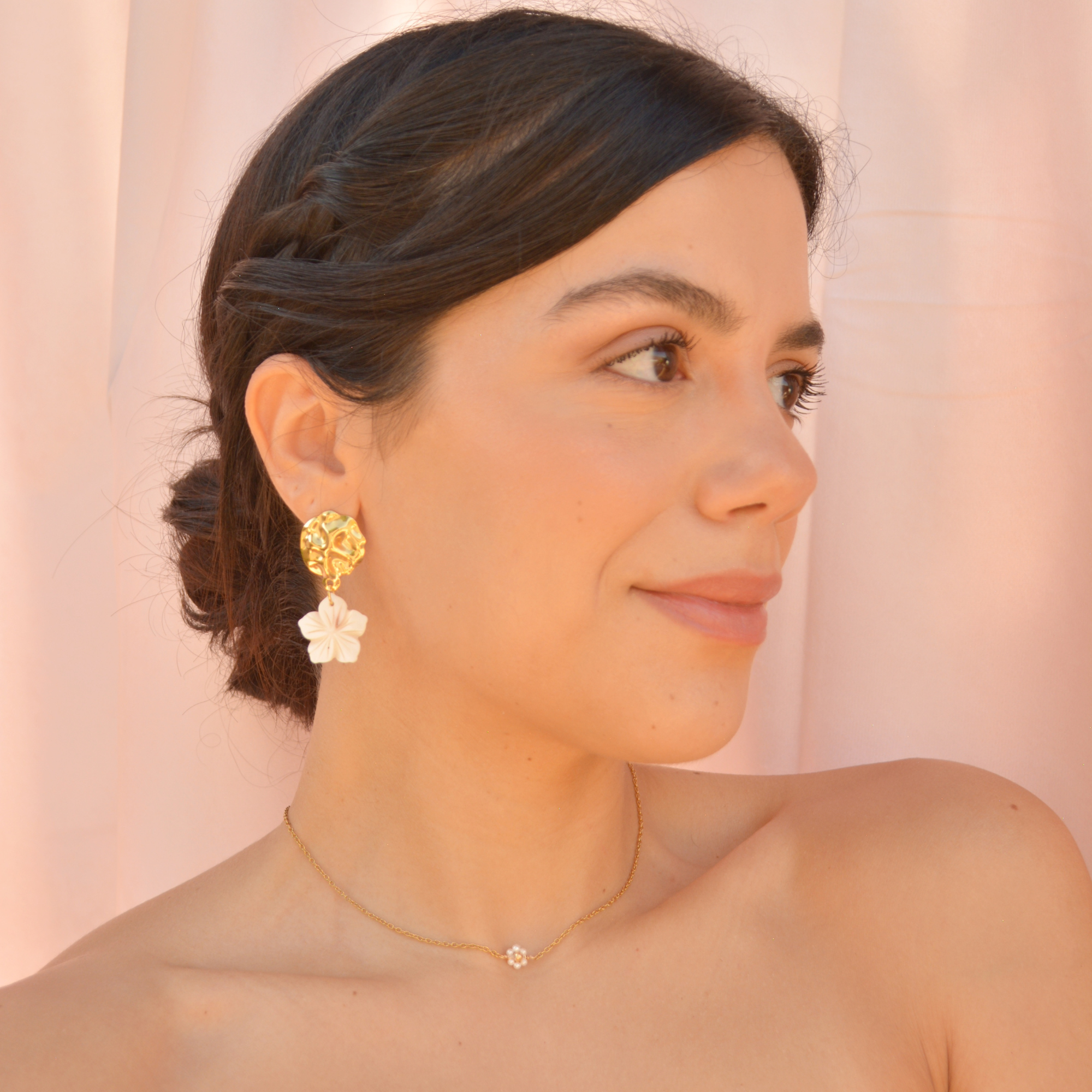 flower earrings