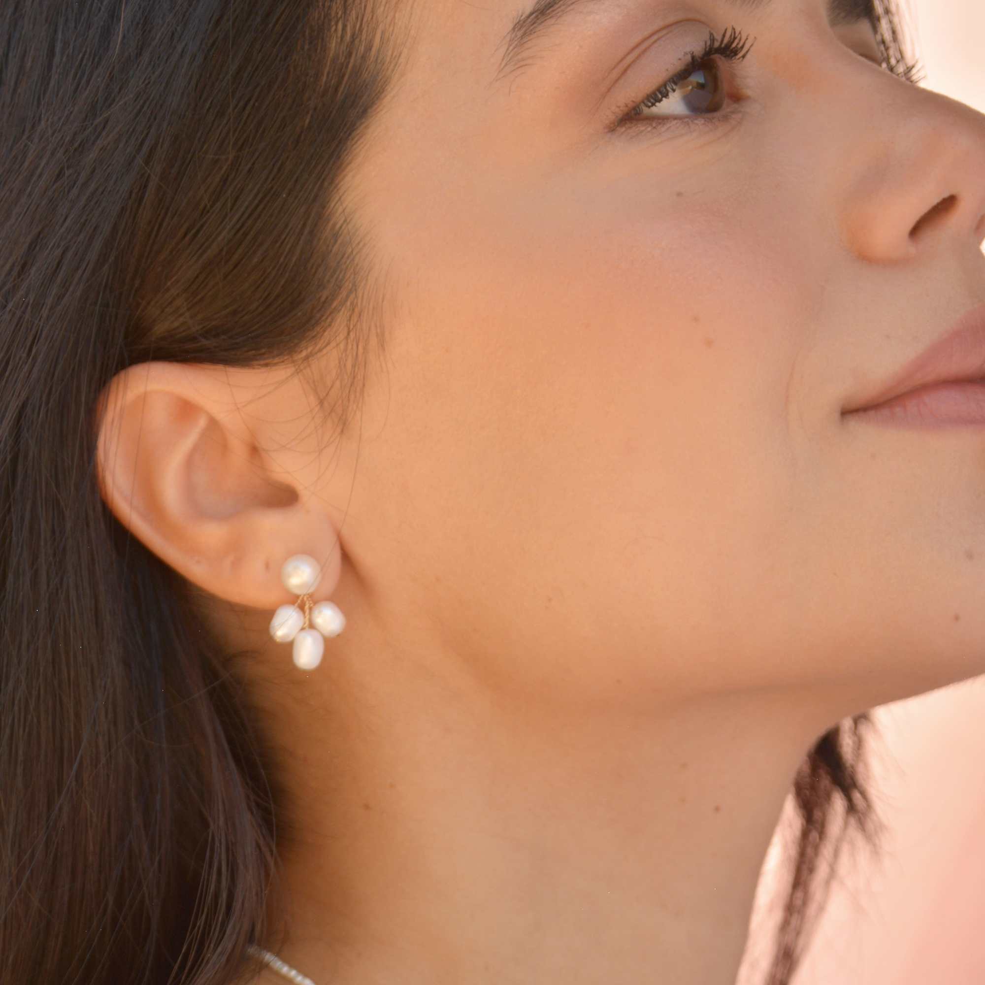 Bridal Pearl Earrings