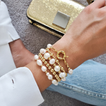 millefiori pearl bracelet
