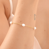 Natural Pearl Bracelet for bride