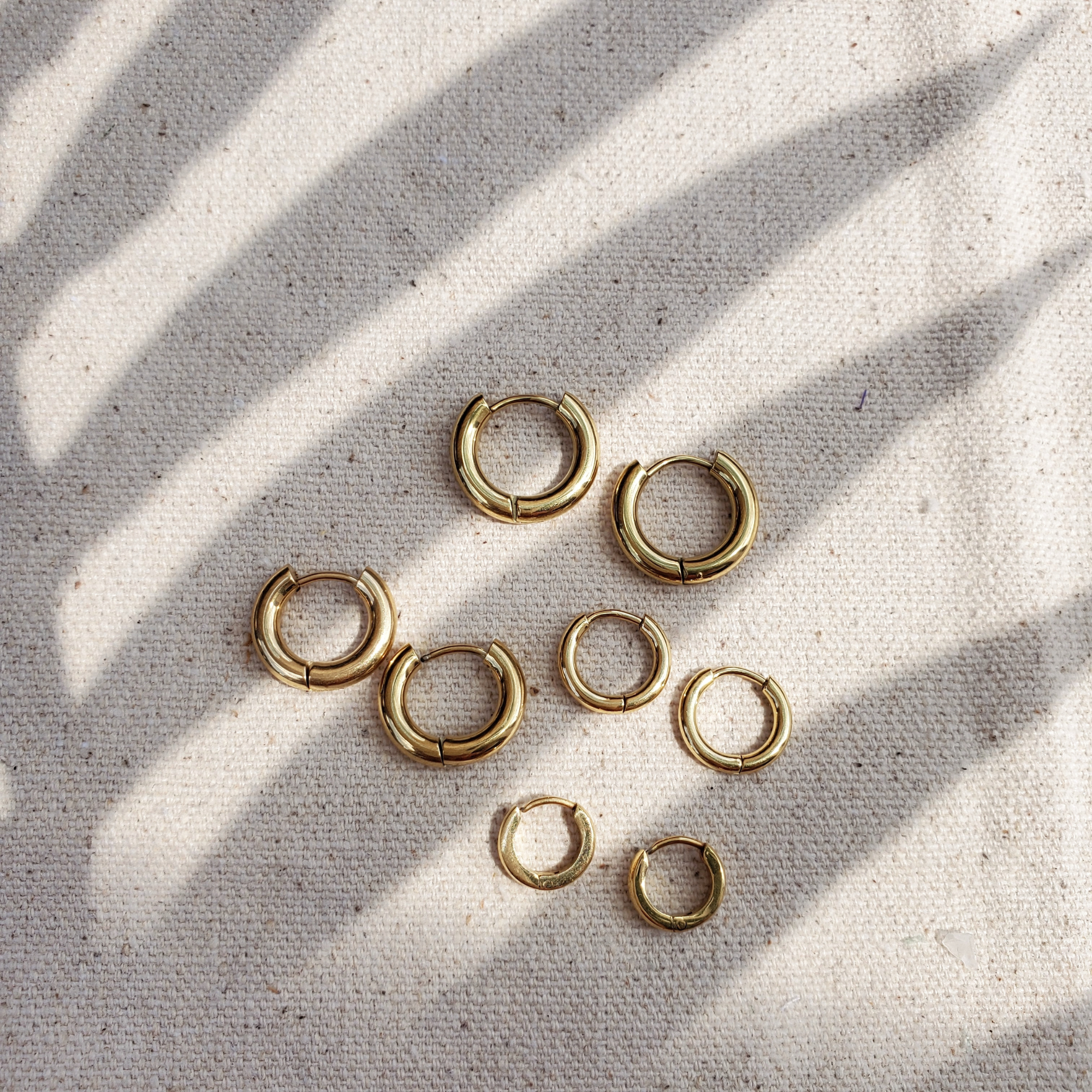 Gold Hoop Earrings