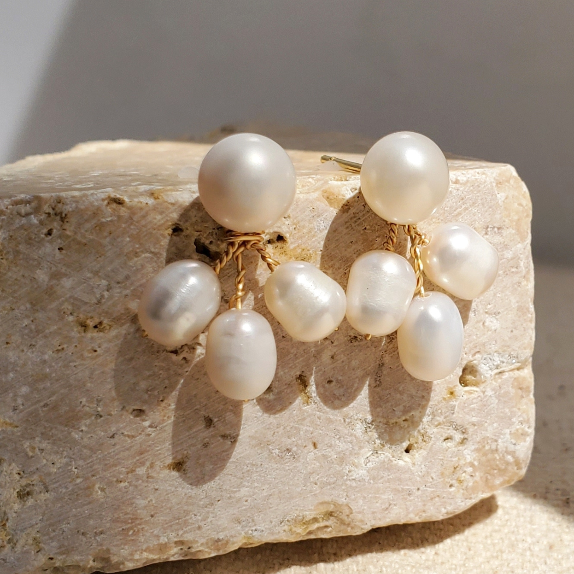 Bridal Pearl Earrings
