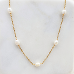 pearl chain necklace