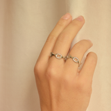 Gold and Silver Cuff Rings